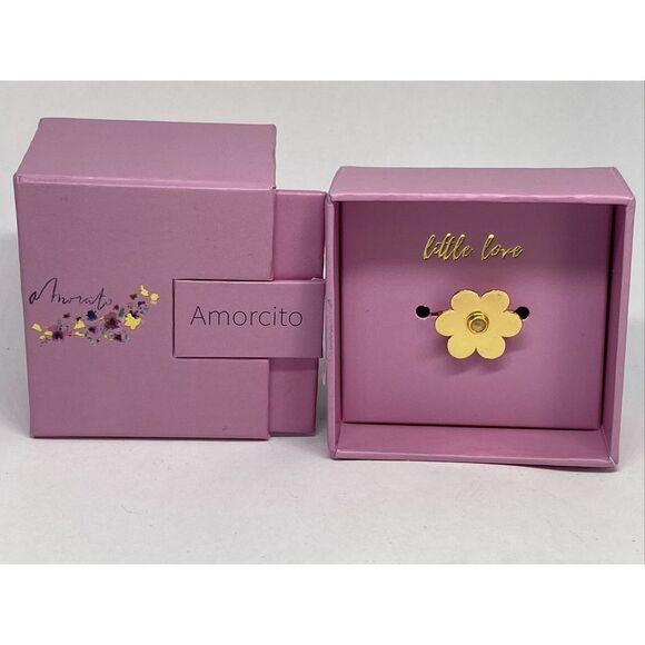 Amorcito PER6 Persephone Ring Gold Size 6 MSRP $84 JW81 - Picture 1 of 6